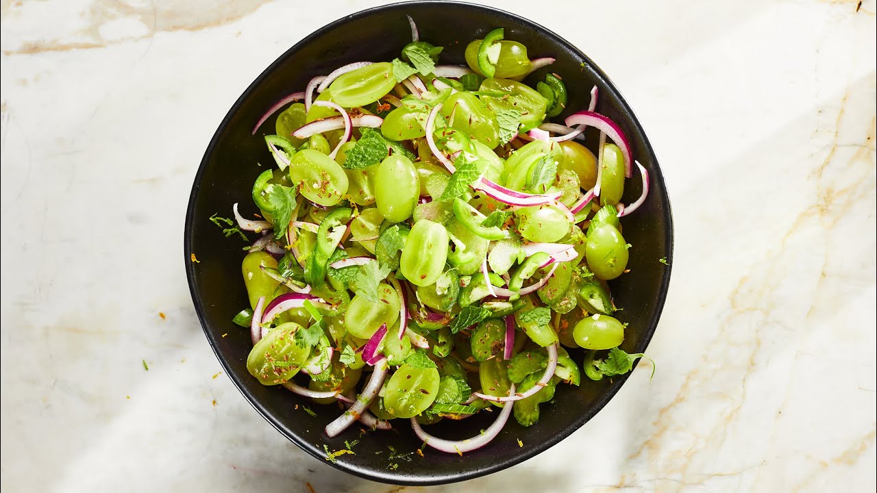 Pati Jinich - Pickled Grape Salad