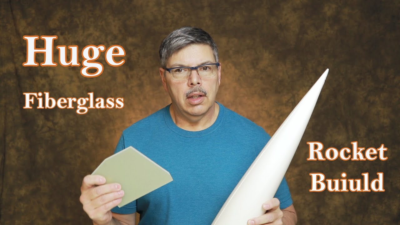 Huge fiberglass rocket build part 1.