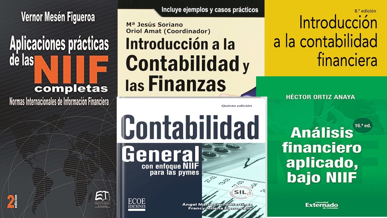 LIBROS CONTABILIDAD CON ENFOQUE NIIF