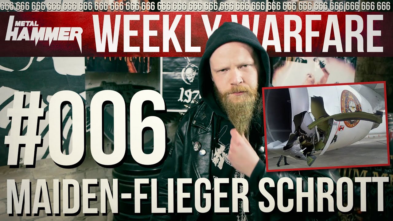 Maiden-Flugzeug Schrott | Rotting Christ &auml;ndern ihren Namen || WEEKLY WARFARE #006