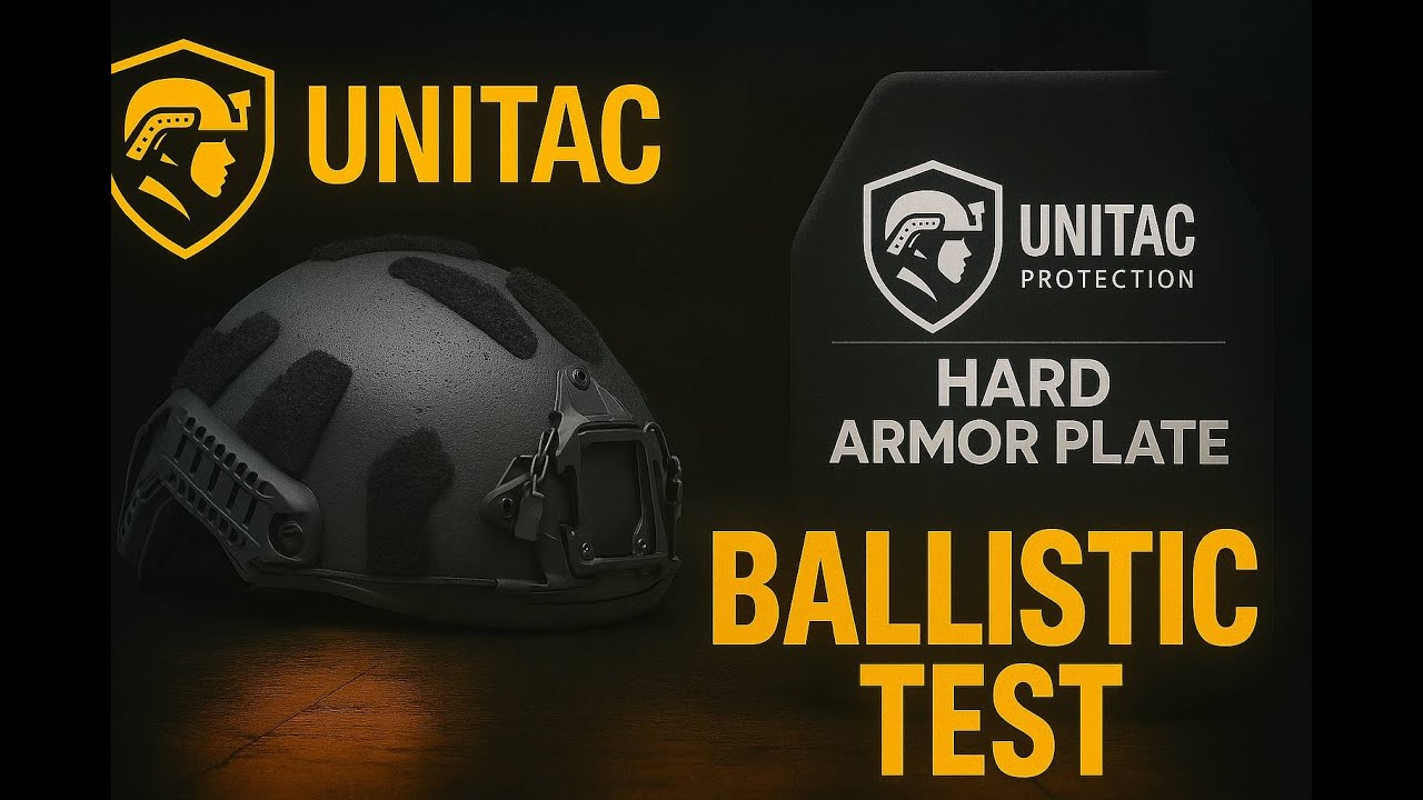 Real CUSTOMER Test: Ballistic Helmet + Hard Armor Plate under Fire