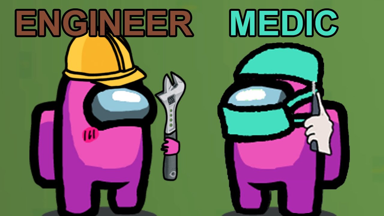 NEUE ROLLEN? (Among Us mit Engineer, Medic, Joker & Officer)