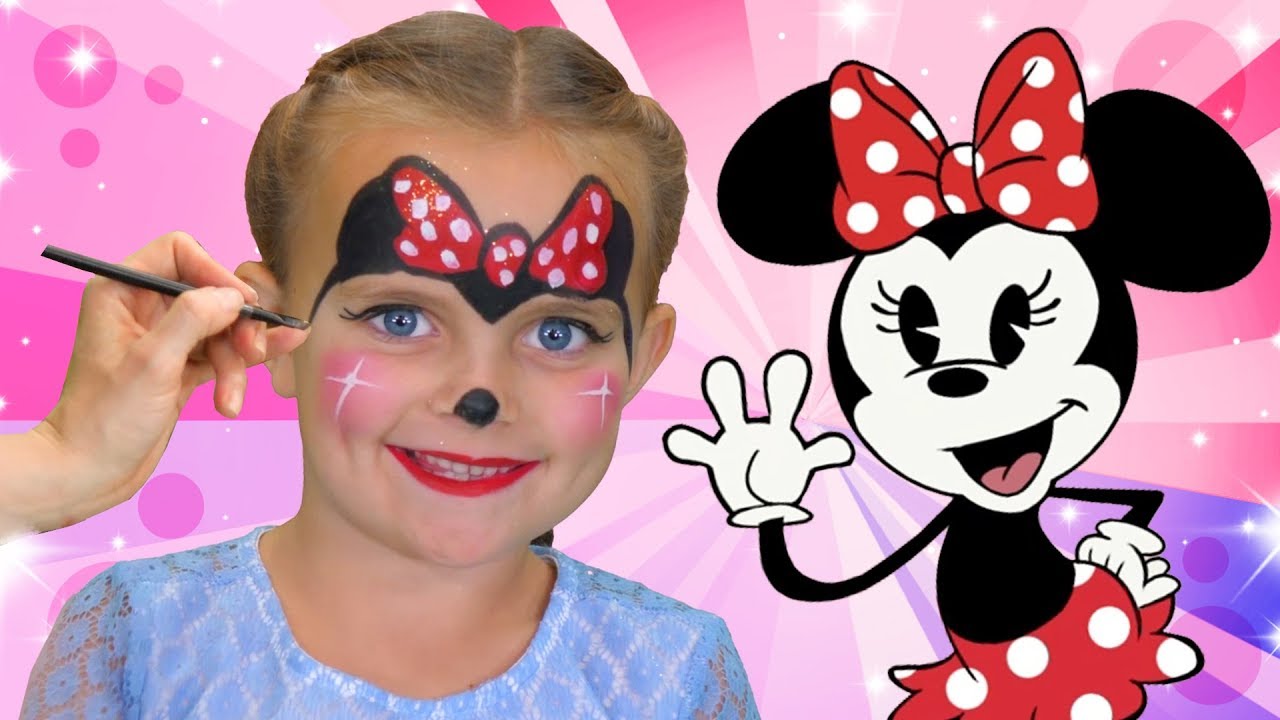 Minnie Mouse Face Paint | We Love Face Paint