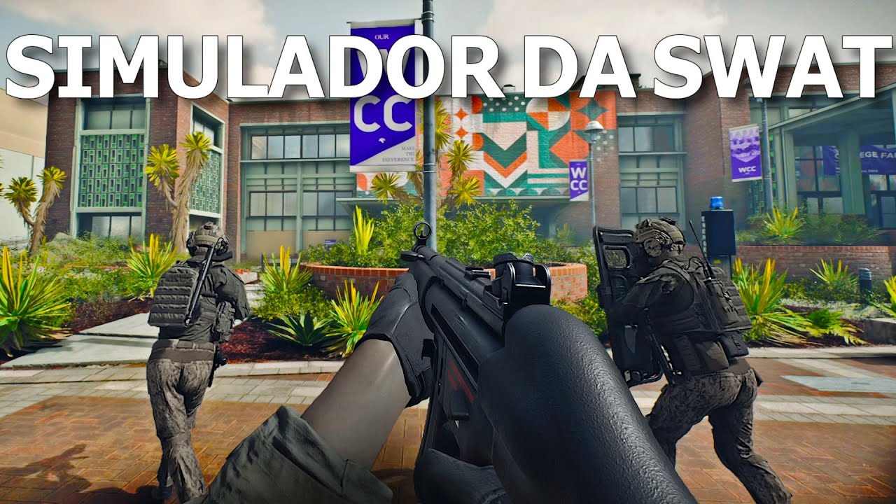 ESSE SIMULADOR DA SWAT FICOU GRANDIOSO (READY OR NOT)