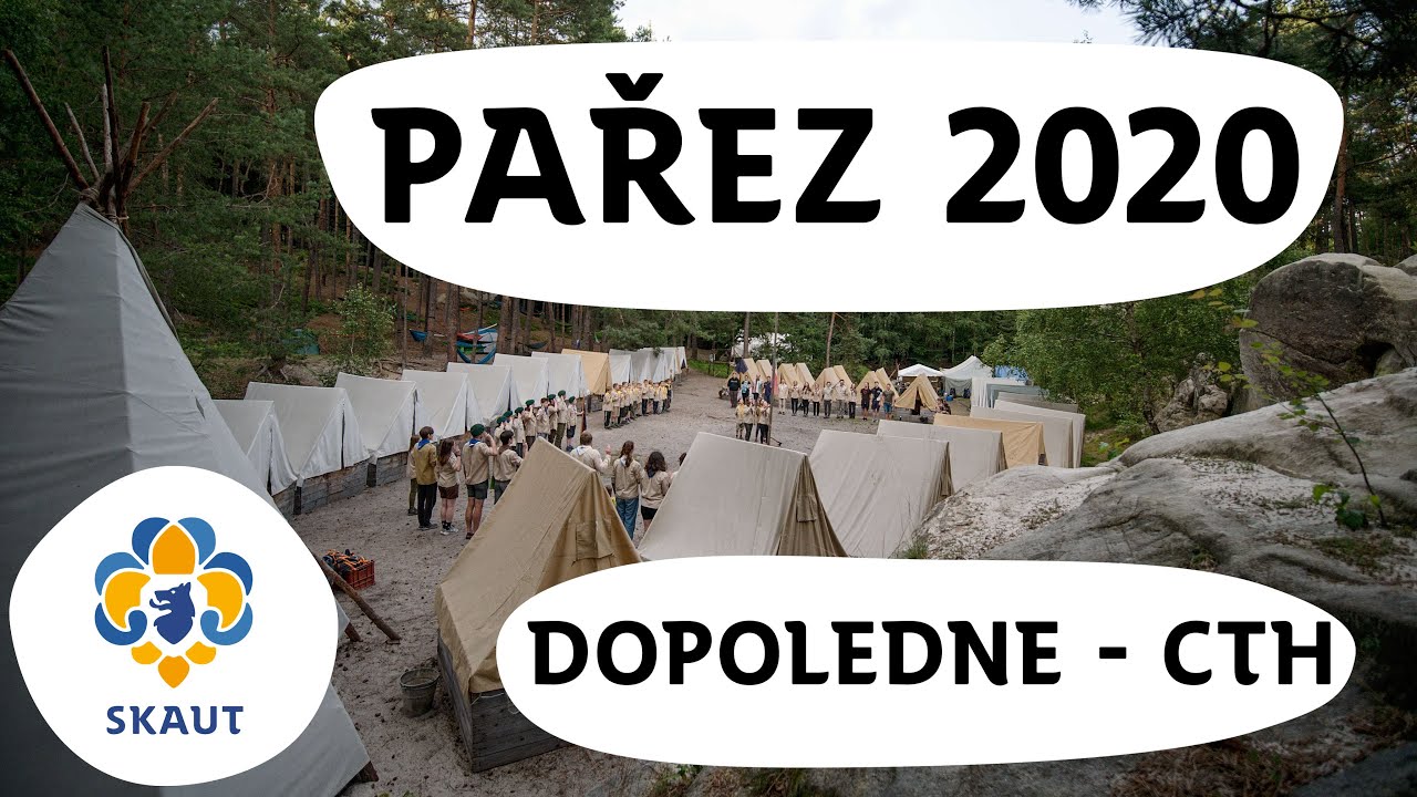 Tábor Pařez 2020 - Dopolední program - CTH