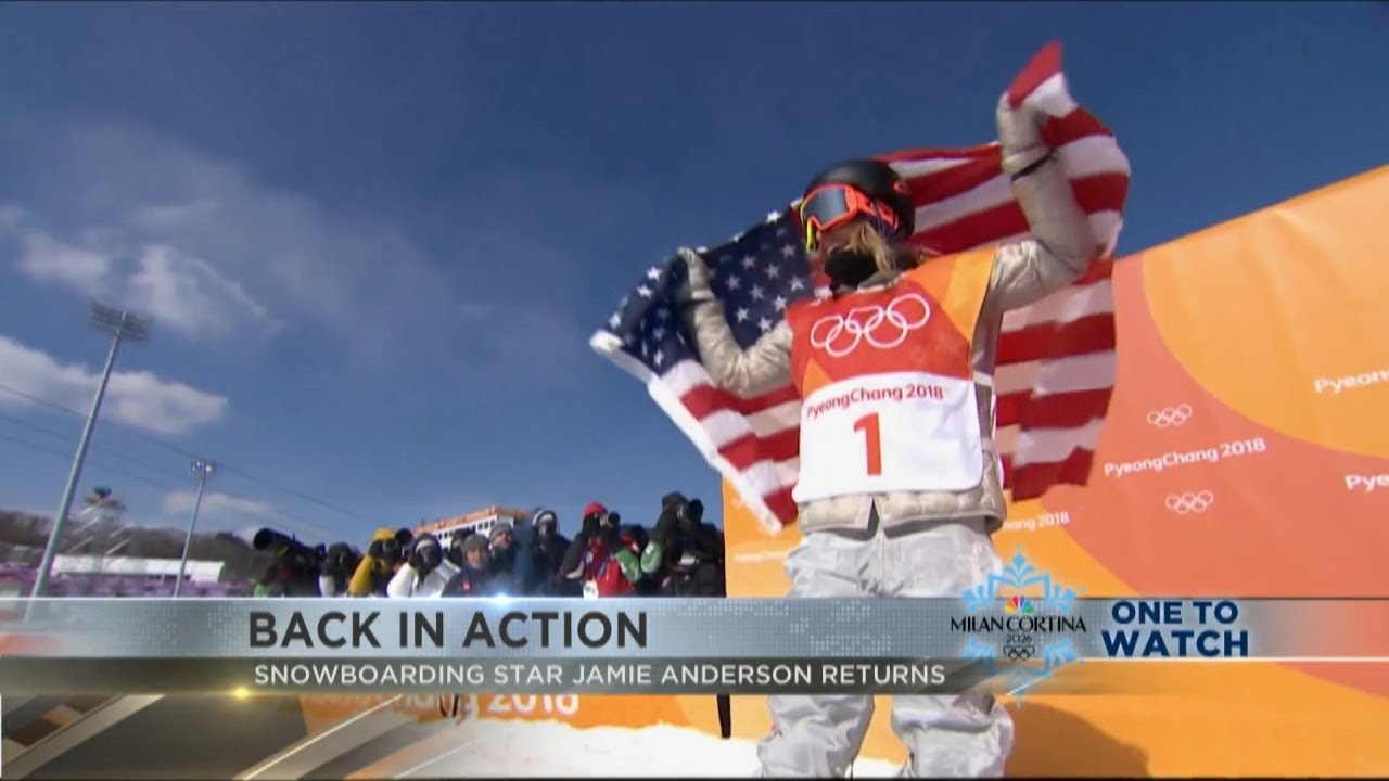 One to Watch: Snowboarding star Jamie Anderson returns