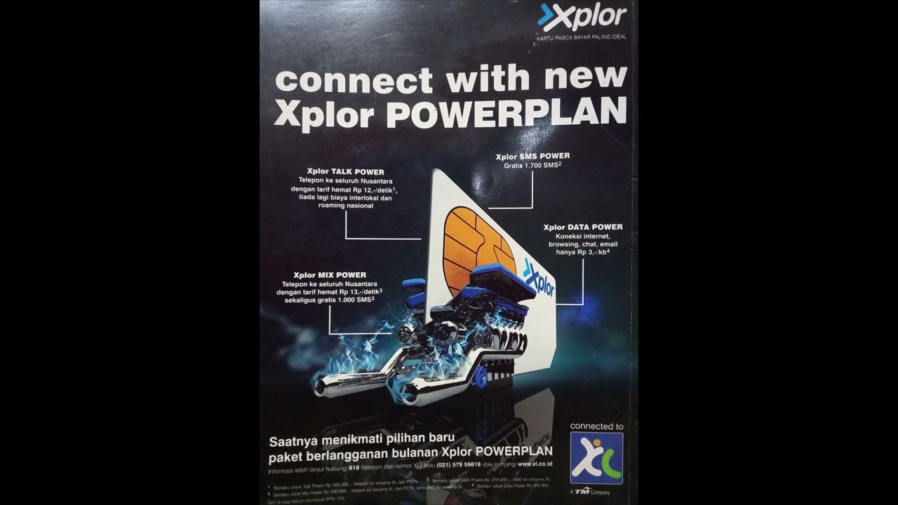 Iklan radio XL Xplor Powerplan (2006)