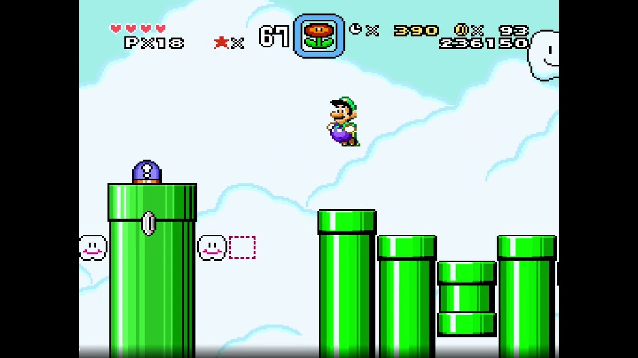 (superwiidude)(Luigi and the Island of Mystery Remastered) 1 World Part 1(2)