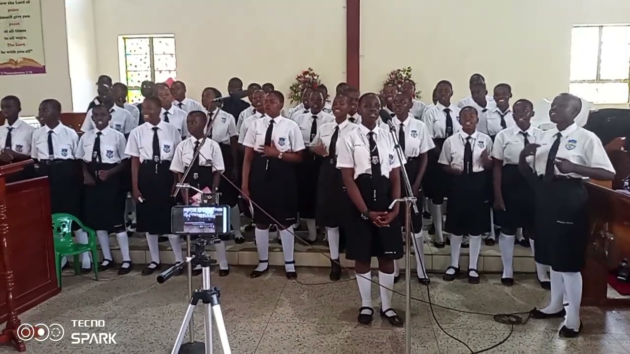 I love you Lord by Luzira SS in online church of Uganda lunch hour