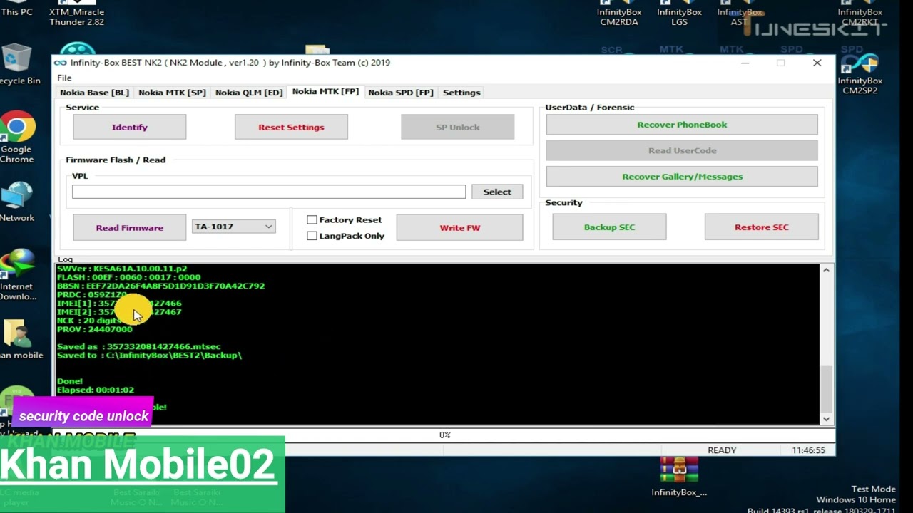 nokia 130 security code unlock  How to Nokia 130 TA 1017 Security Code Unlock InfinityBox BEST2