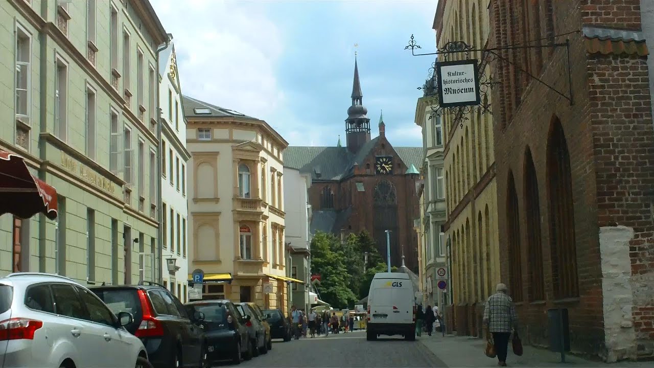 Driver's View - Fahrt durch Stralsund 27.06.2014