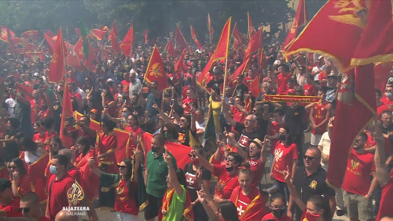 Protesti protiv ustoličenja mitropolita na Cetinju