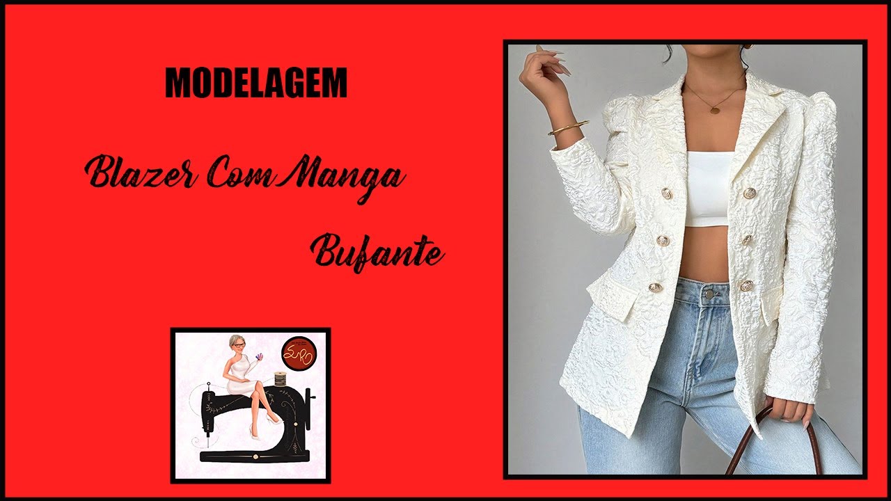 BLAZER COM MANGA BUFANTE (MODELAGEM)