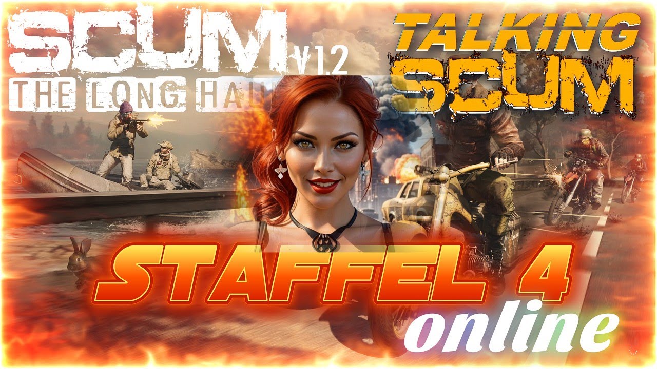 SCUM - mit Cara S4-01: Wir starten neu online auf einem PVP/PVE-Server!