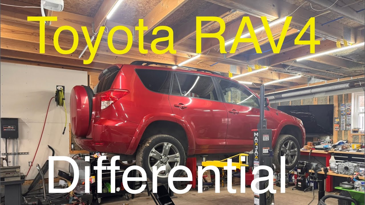 Замена заднего дифференциала Toyota RAV4 (2006–2012) — полный ремонт своими руками