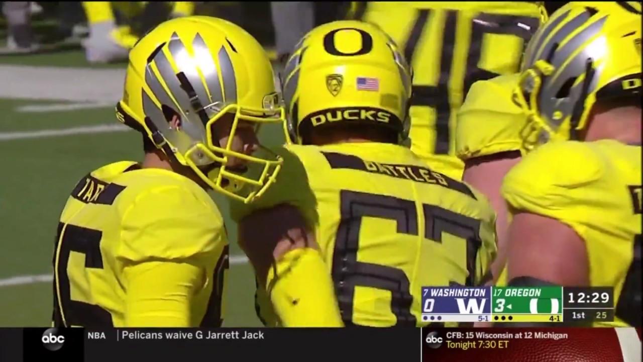 Oregon Ducks vs. Washington Huskies- Ducks Highlights10/13/18