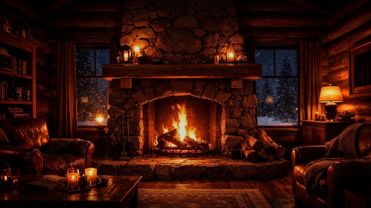 Can’t Sleep? This Cozy Fireplace Will Knock You Out in Minutes 🔥 (1 Hour 4K)