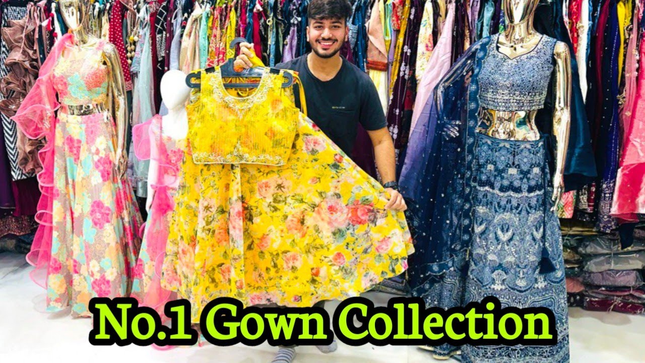 Export Quality Gown & Croptop, होश उड़ा देने वाला Collection, Ahmedabad के बड़े Gown Manufacturer