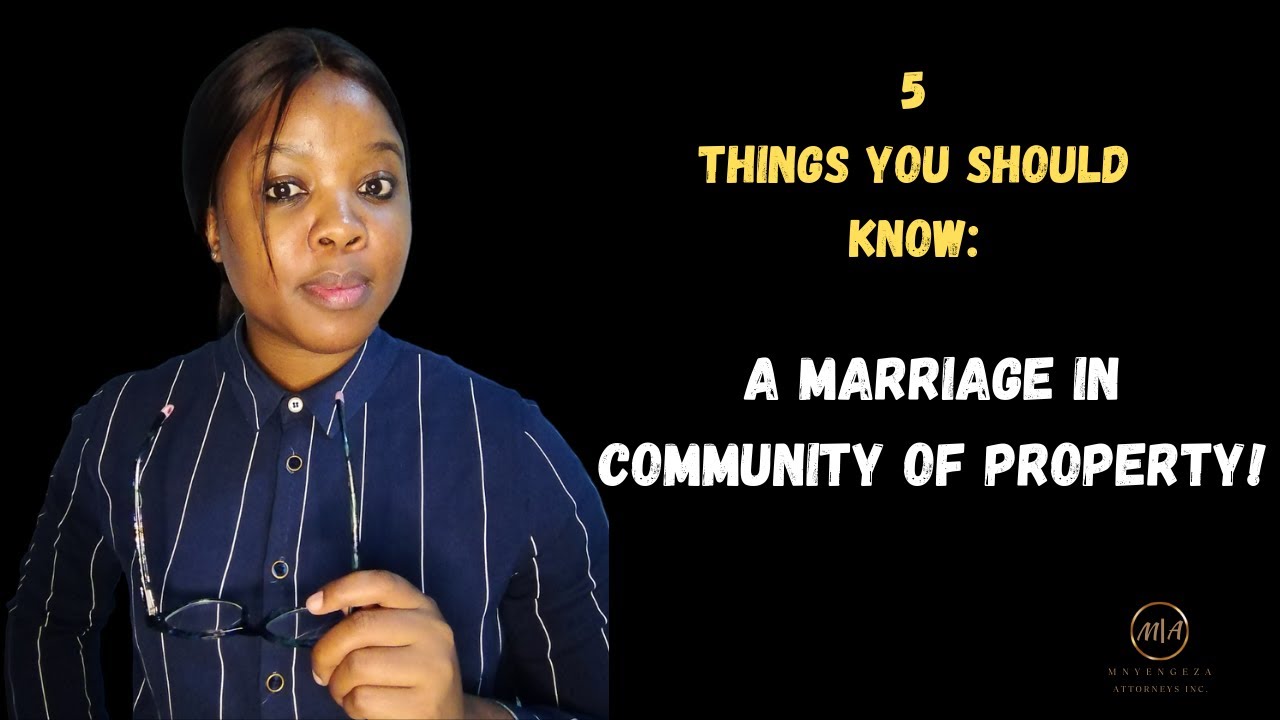 5 things you should know about a Marriage in Community Property