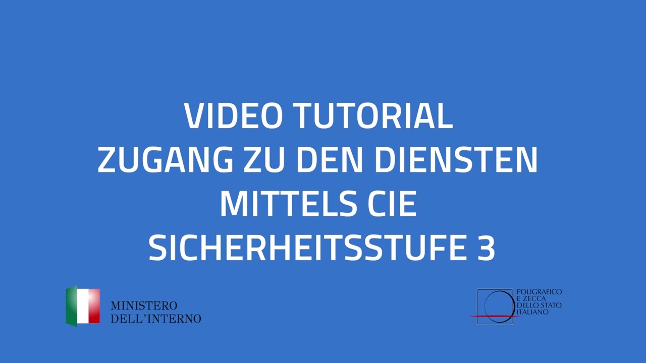 Mobile &bdquo;Anmeldung mit CIE&ldquo; Stufe 3 &ndash; Deutsch