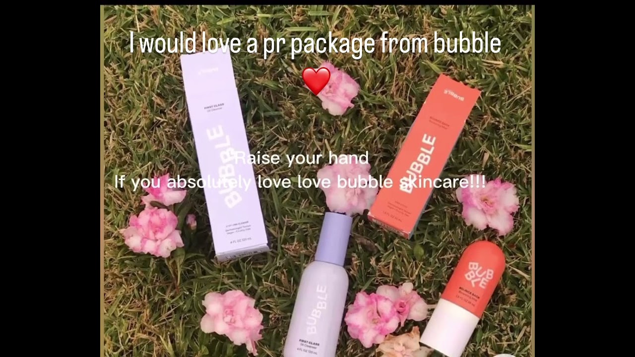 @bubbleskincare  #bubbleskincare bubble I would love a pr package❤️🎀