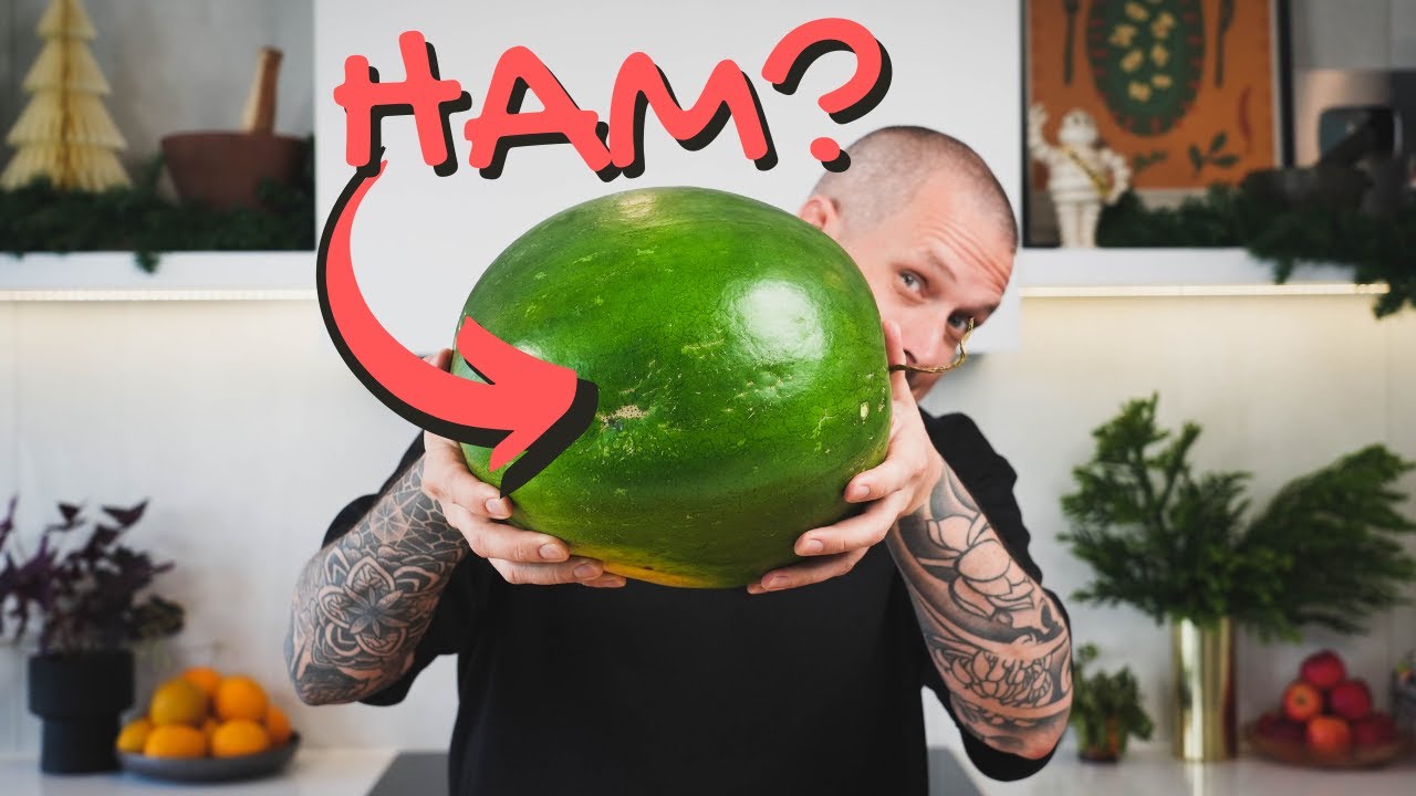 Как превратить арбуз во вкусную копченую арбузную ветчину