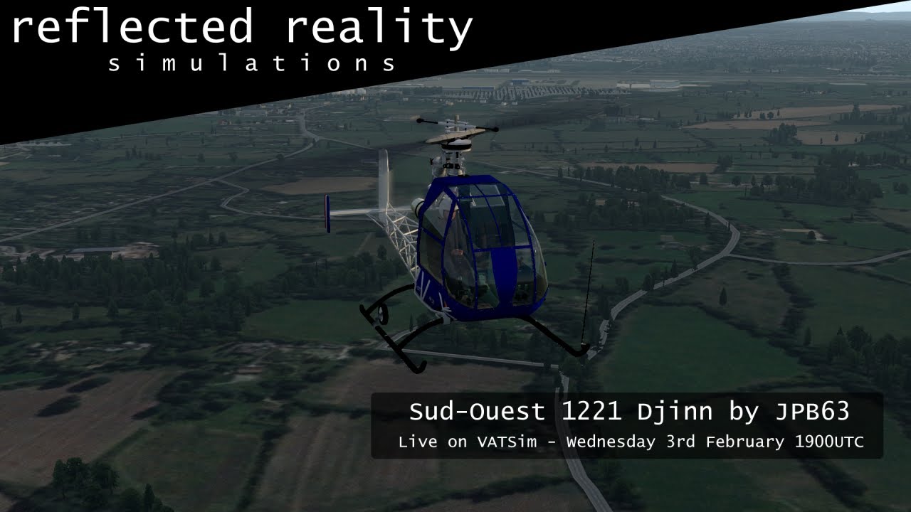 Live Stream: Sud-Ouest 1221 Djinn : Live on VATSim