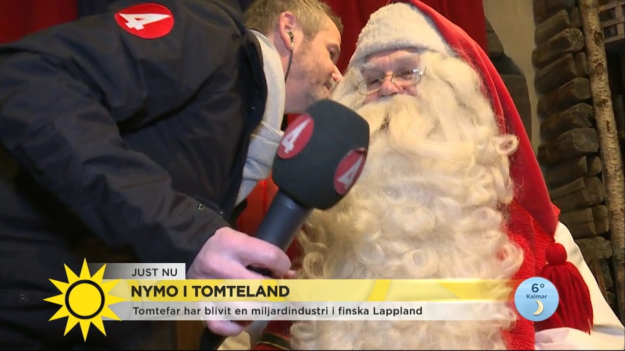 Här träffar reportern tomten i Rovaniemi – 