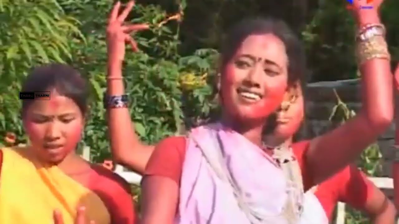 Din chhi khusi k Aaju. Tharu song. Bansh film.#tharutharni