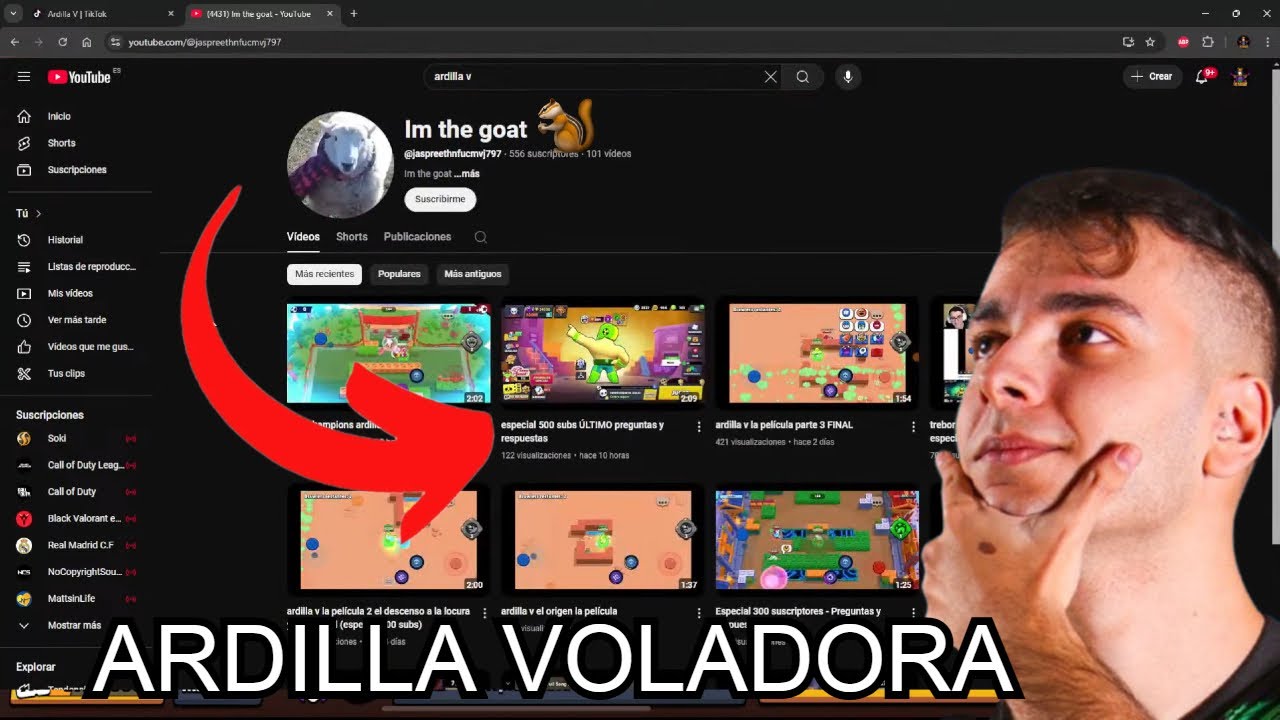 IKAOS REACCIONA A ARDILLA VOLADORA INSULTANDOLE😂🐿️