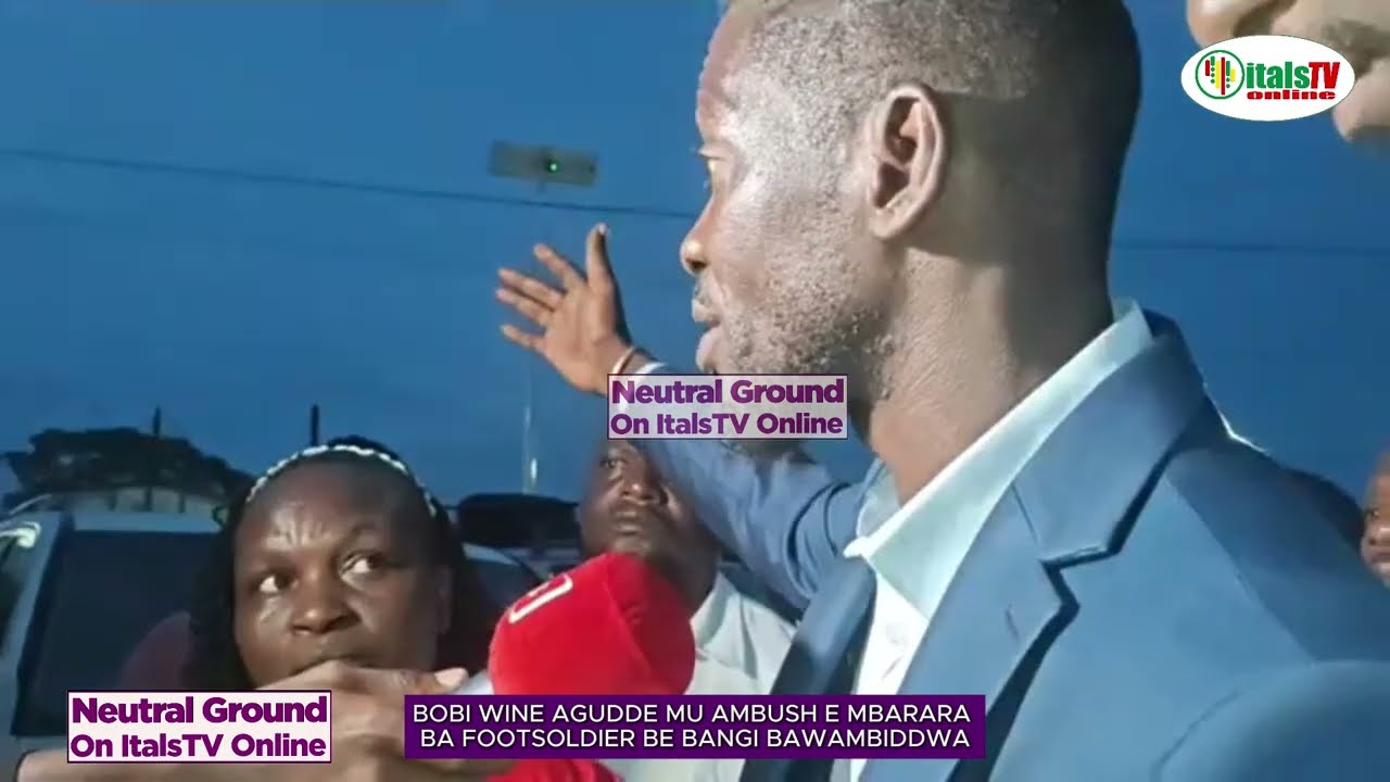 KYAGULANYI SENTAMU ROBERT ALAYIDDE OKWONGERAYO CAMPAIGN ZE MU BITUNDU BYA ANKOLE