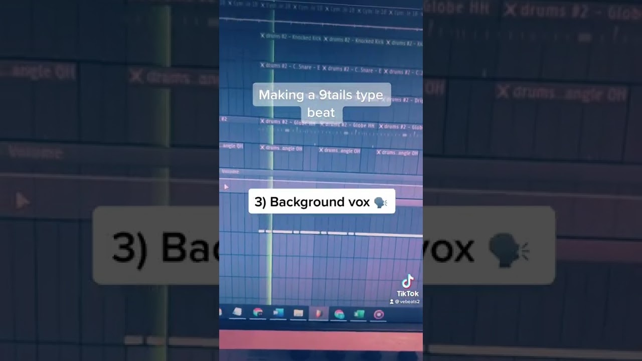 Making a 9tails / Convolk type beat in FL Studio 20 #shorts