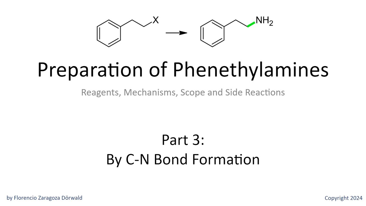 Preparation of Phenethylamines, Part 3: By C-N Bond Formation