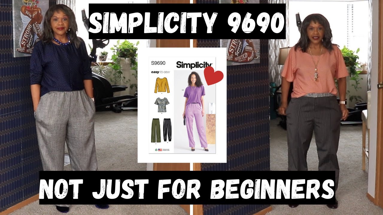 WHY THIS PATTERN IS SUITABLE FOR ALL SKILL LEVELS - #sewing #sewingpatterns #simplicity9690