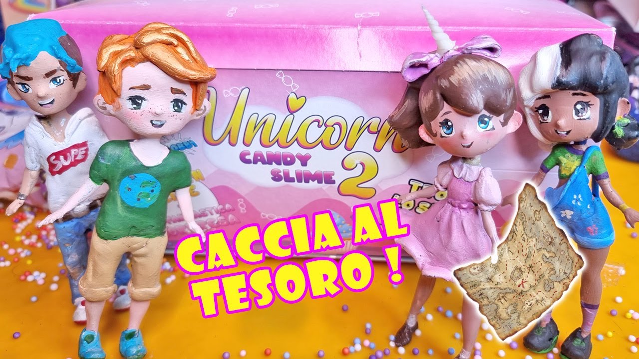 Caccia al tesoro della Unicorn Squad 🦄 Troviamo gli Unicorn Candy Slime 2!