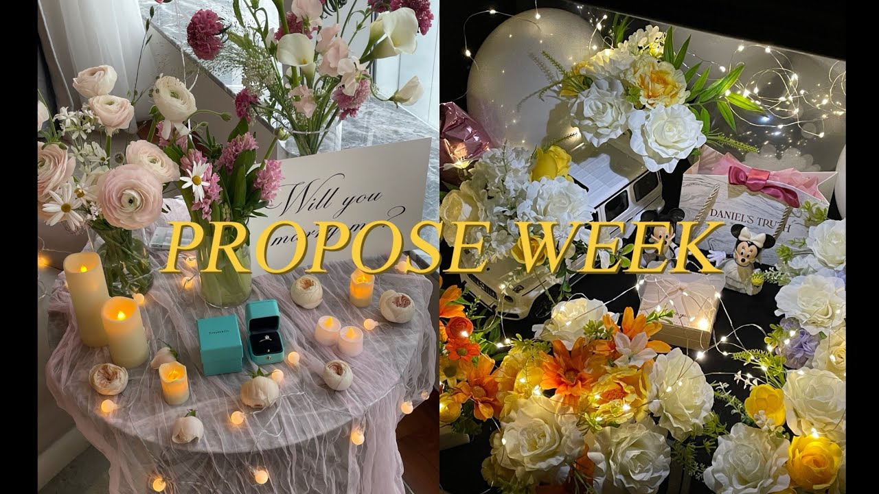 시그니엘 100층에서 프로포즈 받기💍