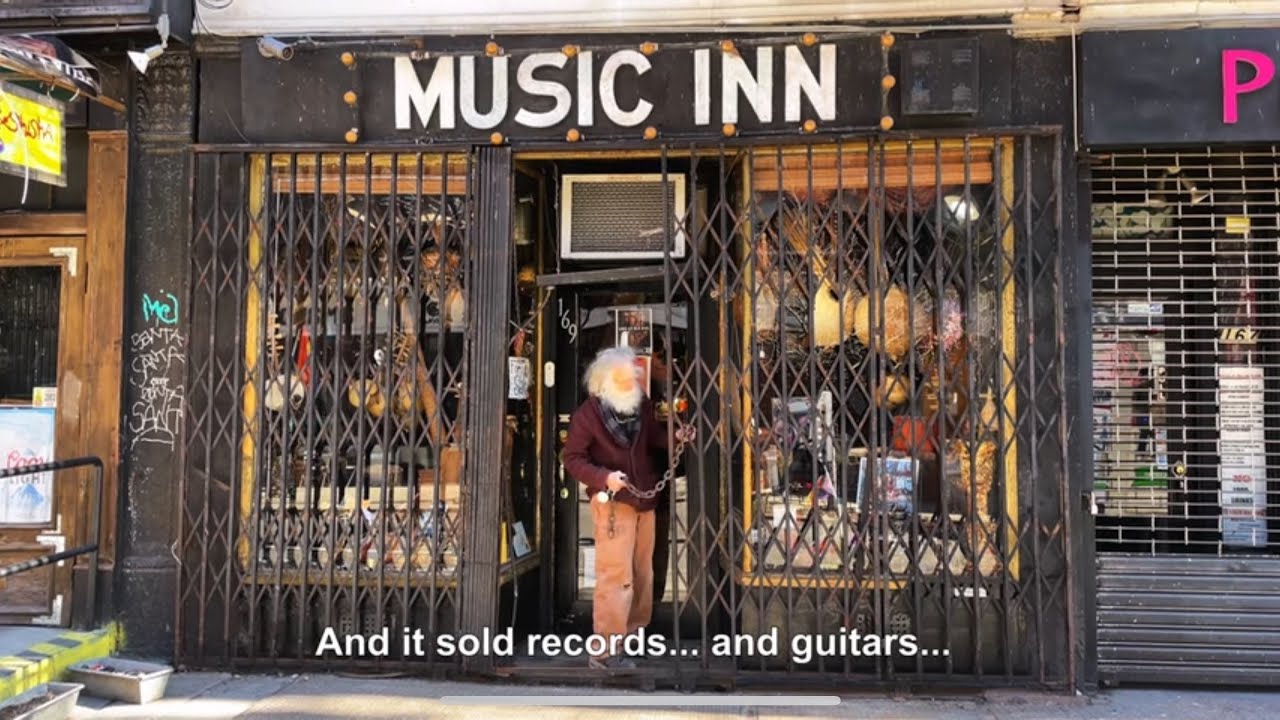 Jeff and his historic music store: Music Inn World Instruments 🪕 | Human Lives