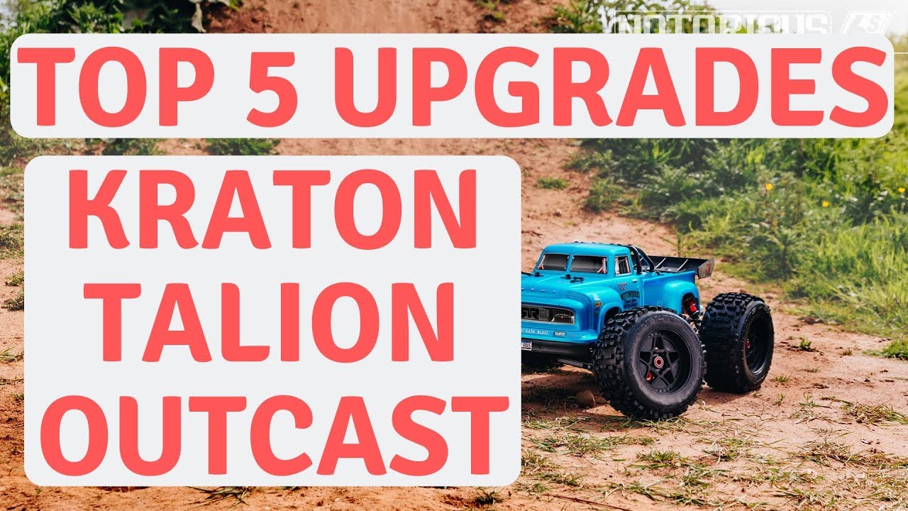 Top 5 Upgrades for Arrma Kraton Talion Notorious Outcast Typhon Senton