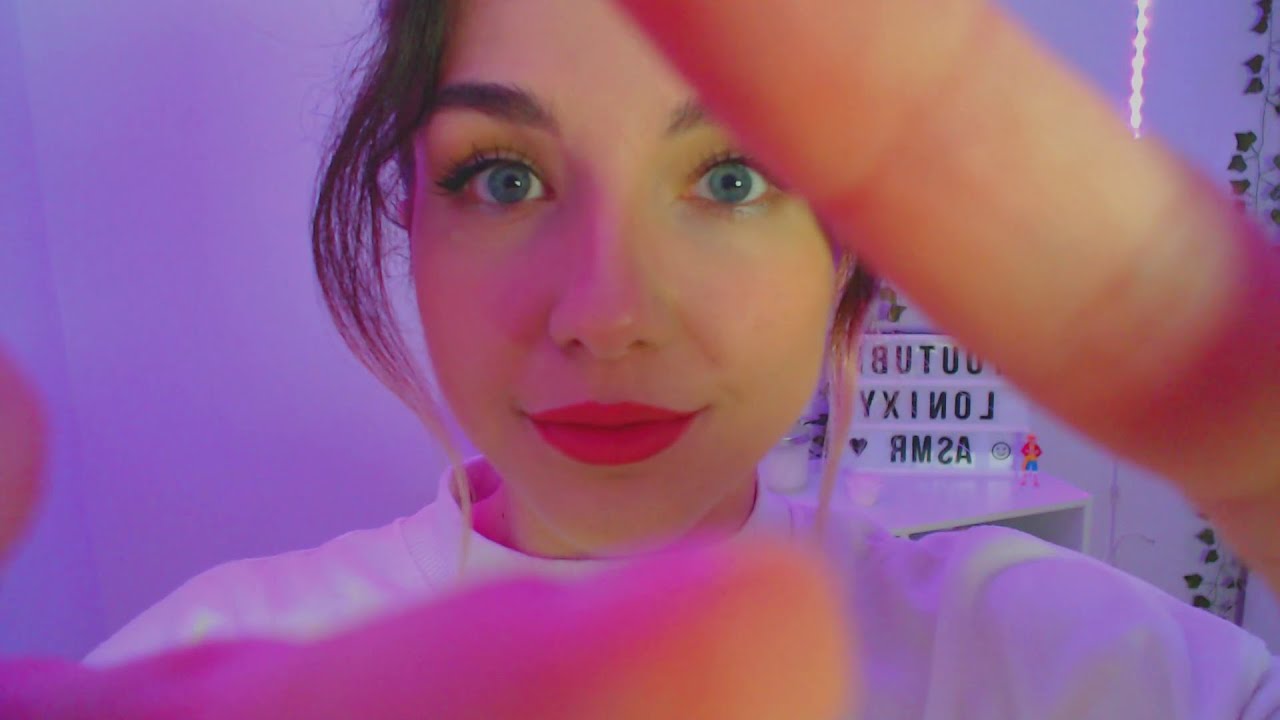 ASMR | Face Touching and soft Mouth Sounds [No Talking] | Lonixy ASMR