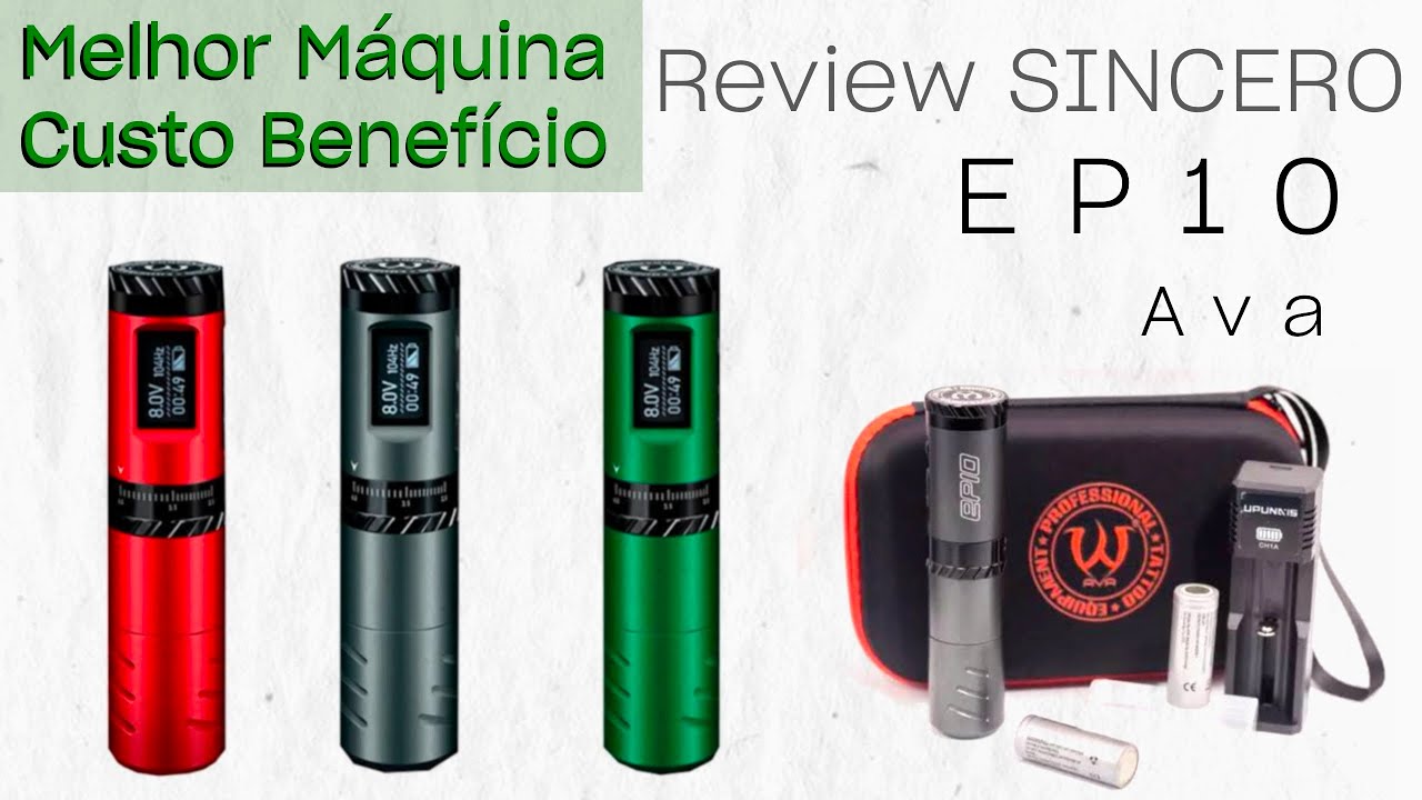 MELHOR Máquina Custo Benefício  - AVA EP10 - Review SINCERO