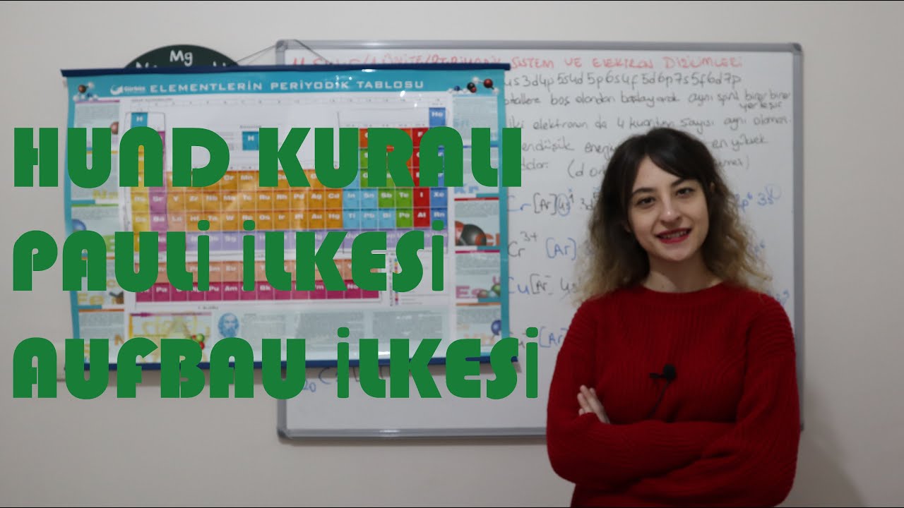 3- PERİYODİK SİSTEM VE ELEKTRON DİZİLİMİ 2022