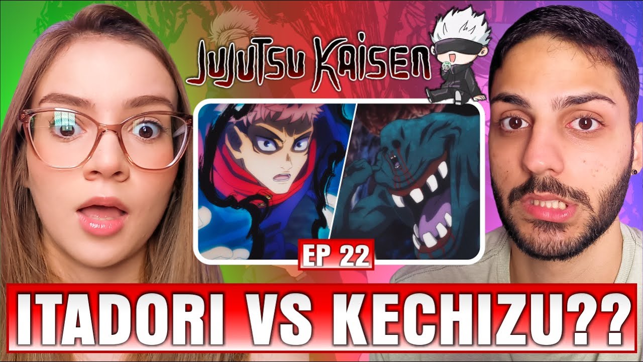 (IRMÃ DE MEGUMI EM PERIGO! 😰) Profª de Geografia ASSISTE JUJUTSU KAISEN｜EPISÓDIO 22｜DUBLADO｜REACT
