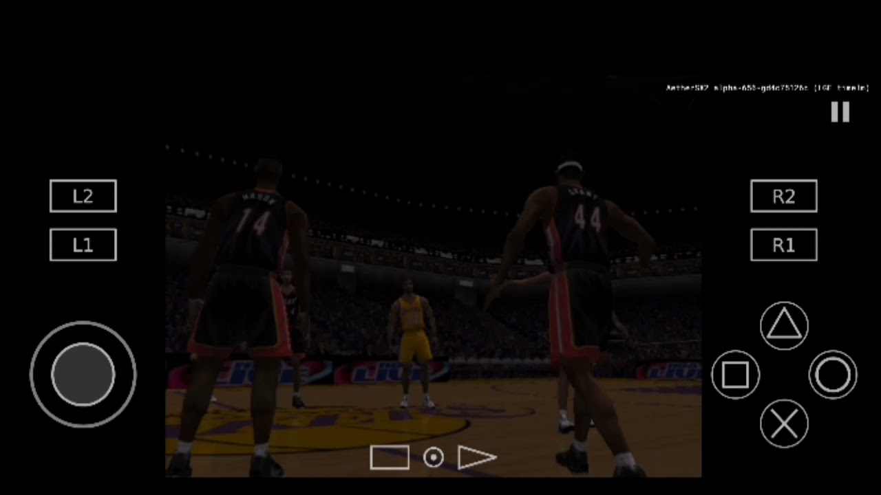 AetherSx2 Emulator! NBA Live 2001 Gameplay!