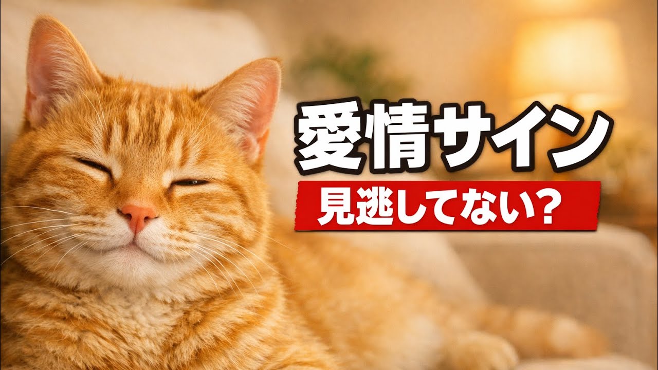 猫に愛されてるか不安な人へ｜愛情サイン4選