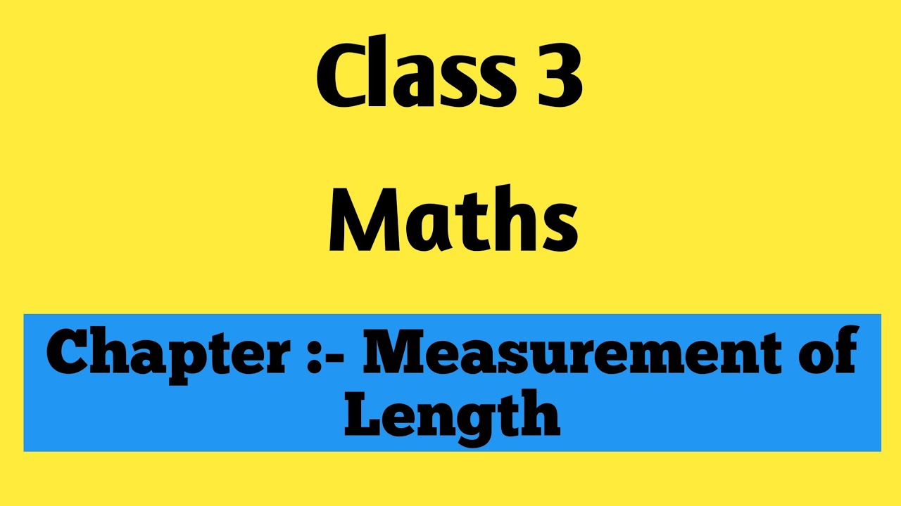 Class 3 Measurement Of Length || Class 3 Maths Worksheets ||