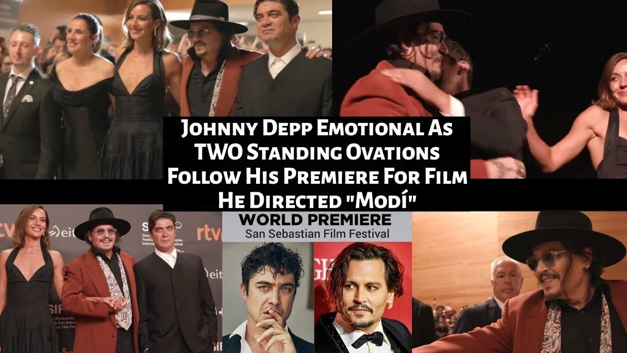 Johnny Depp Gets 2 Standing Ovations For Film ★ Mini-Documentary & Jeff Beck Tribute (Fan Made)