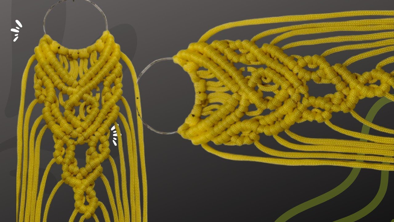 Macrame tutorial #diy #heartpattern#macramedesigns #macrameknots #handmade #homedecor #homemade#art 