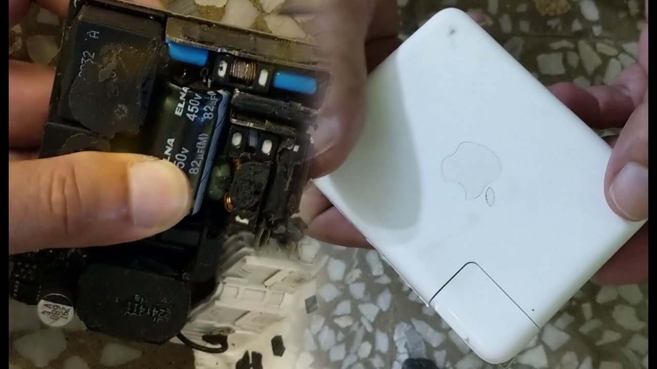 एप्पल मैकबुक चार्जर की मरम्मत कैसे करें भाग-1 | how to repair apple macbook charger part-1