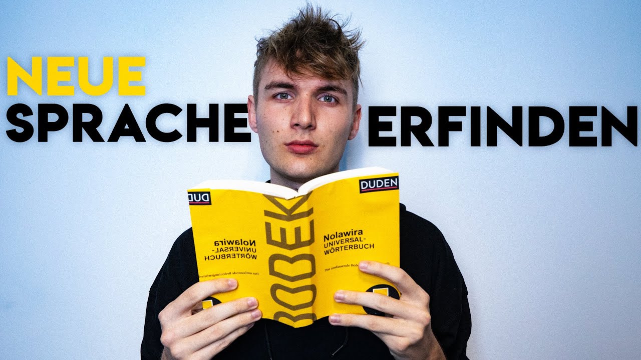 Kann ich eine neue Sprache erfinden?