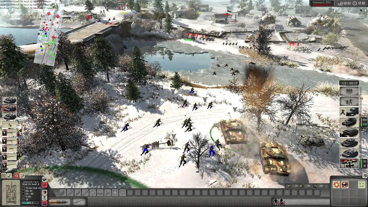 Men of War Assault Squad Frontline Battle 2vs2